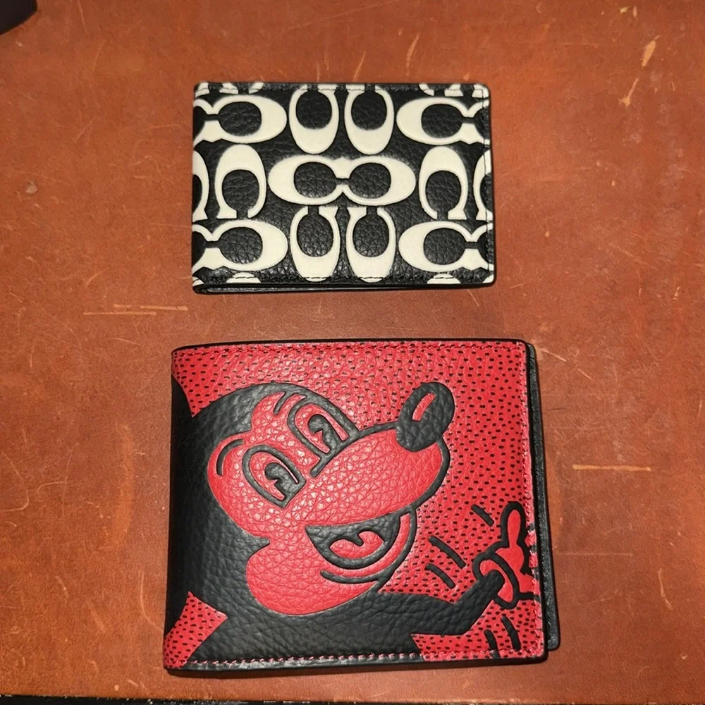 Coach Keith Haring Mickey Mouse Wallet - Picture 3 of 10